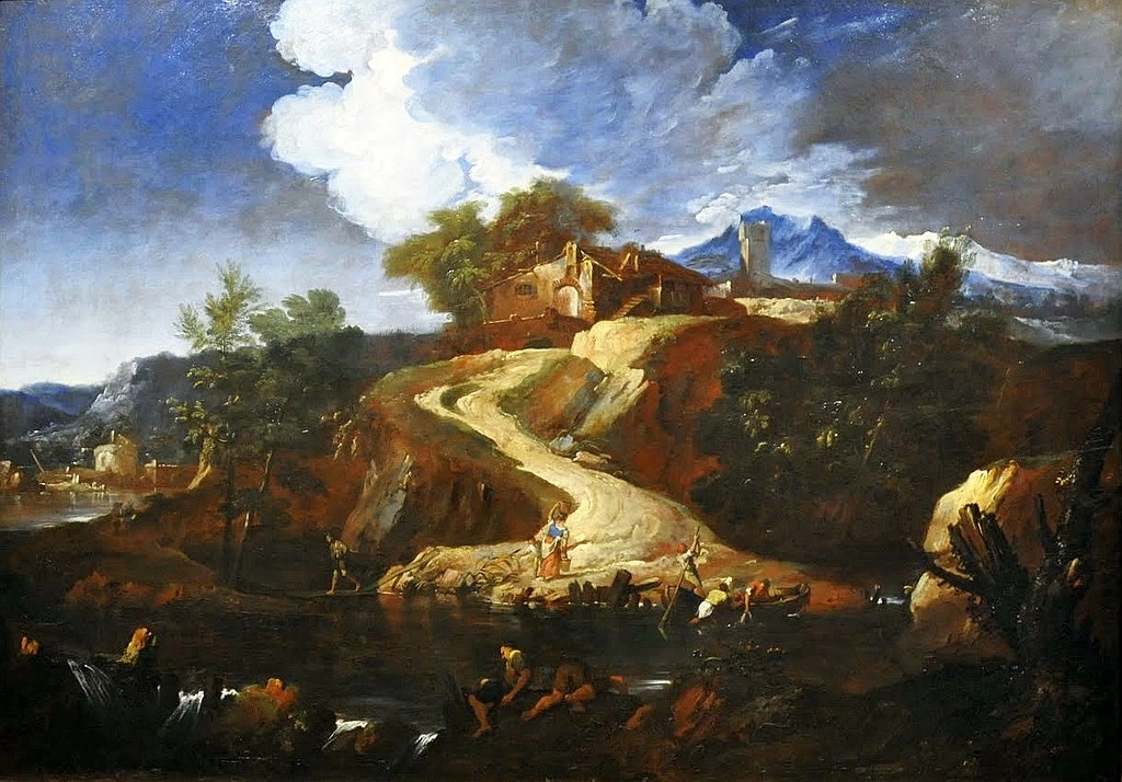 Paesaggio con strada - Museo Nazionale di Varsavia